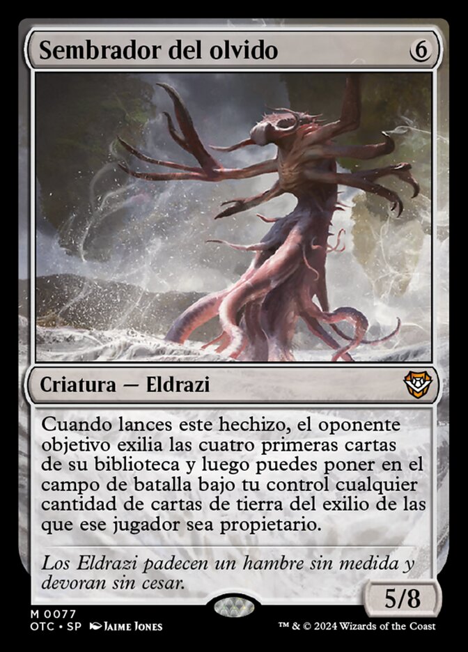 Sembrador del olvido