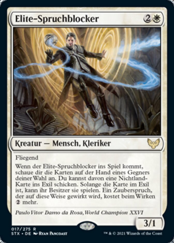 Elite-Spruchblocker
