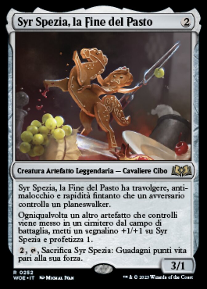 Syr Spezia, la Fine del Pasto