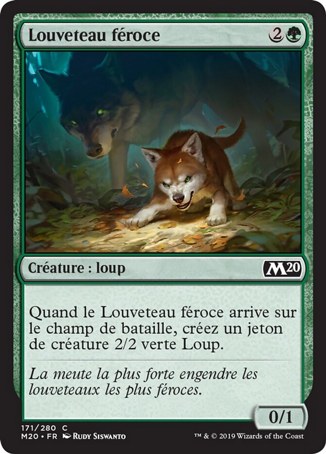 Louveteau féroce