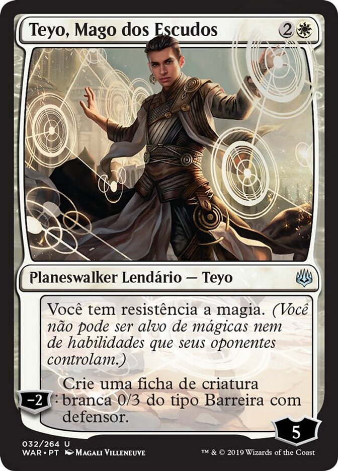 Teyo, Mago dos Escudos
