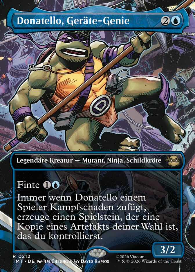 Donatello, Geräte-Genie