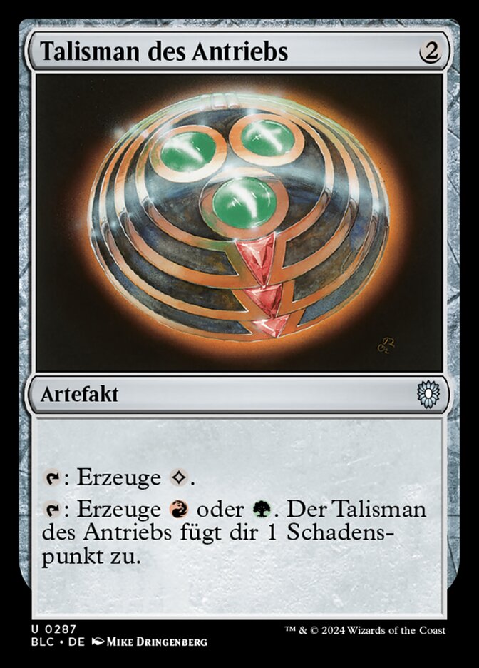 Talisman des Antriebs