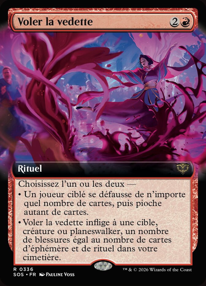 Voler la vedette
