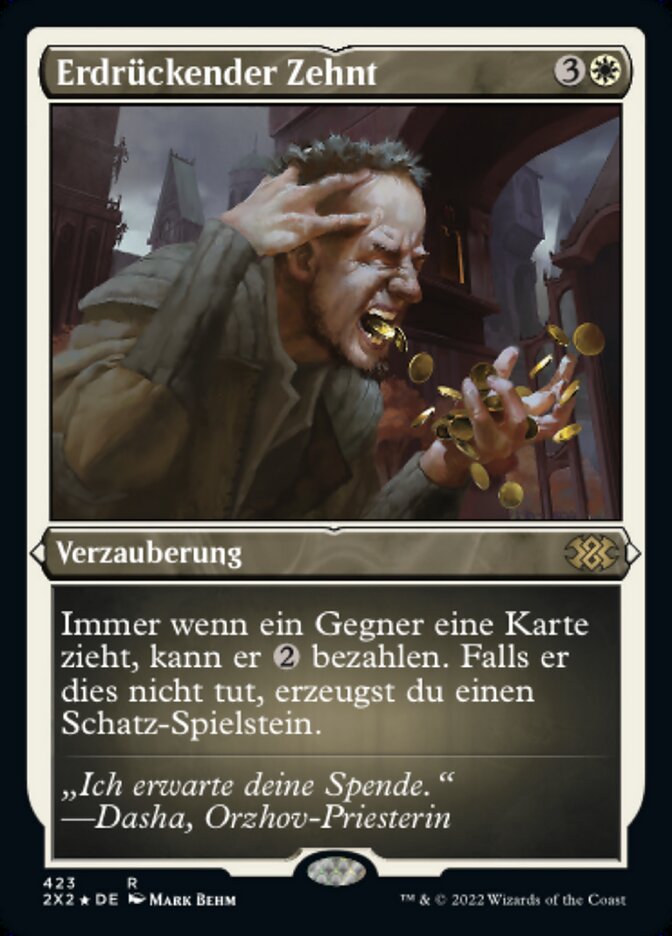 Erdrückender Zehnt