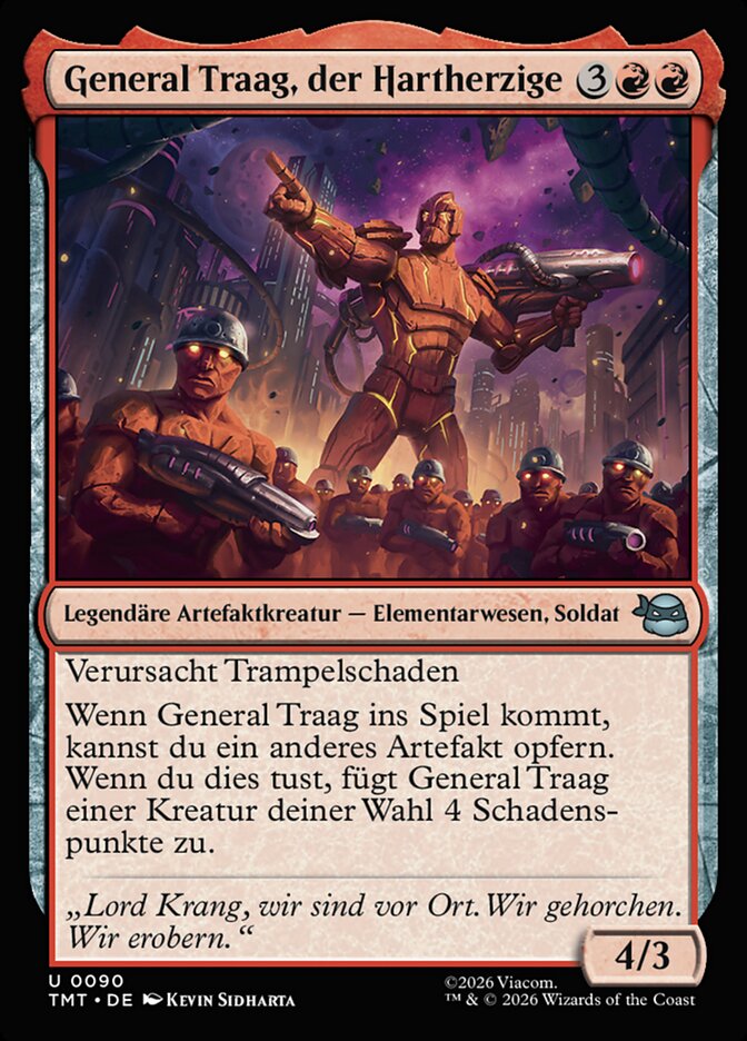 General Traag, der Hartherzige
