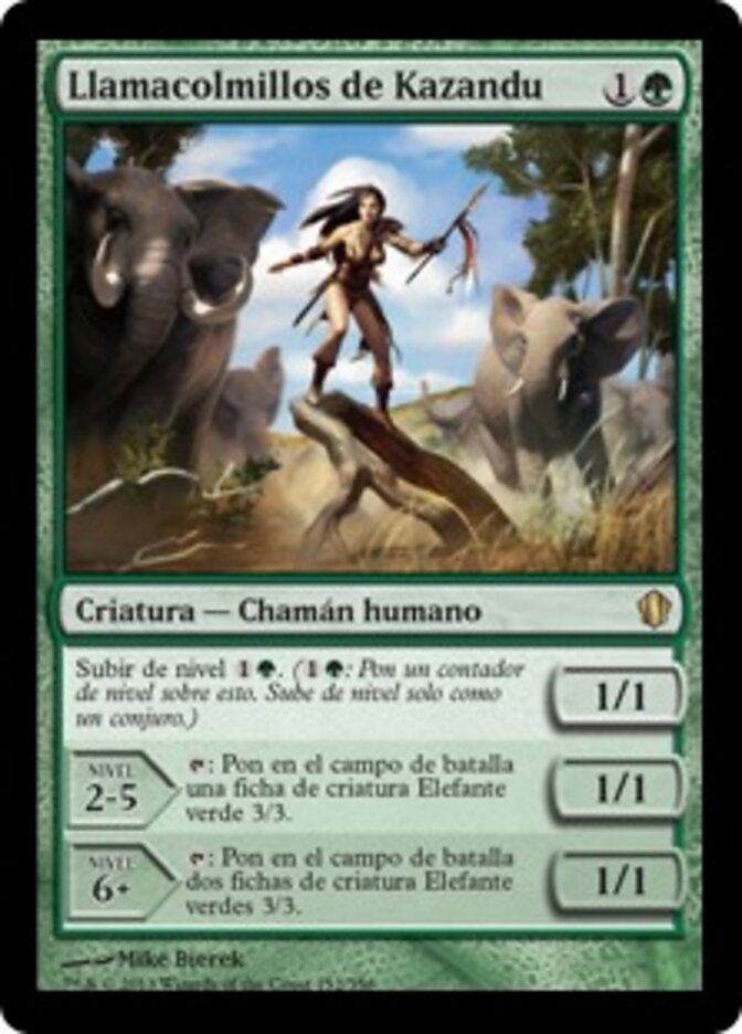Llamacolmillos de Kazandu