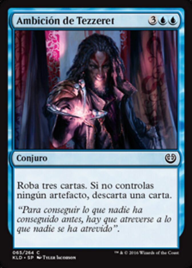 Ambición de Tezzeret