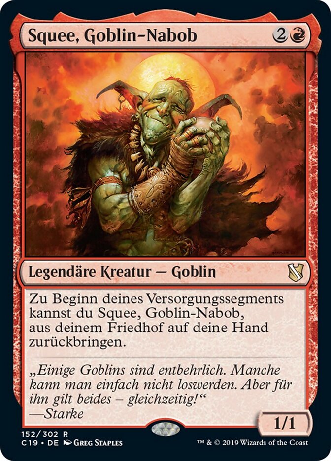 Squee, Goblin-Nabob
