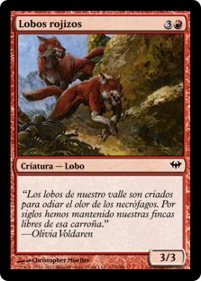 Lobos rojizos