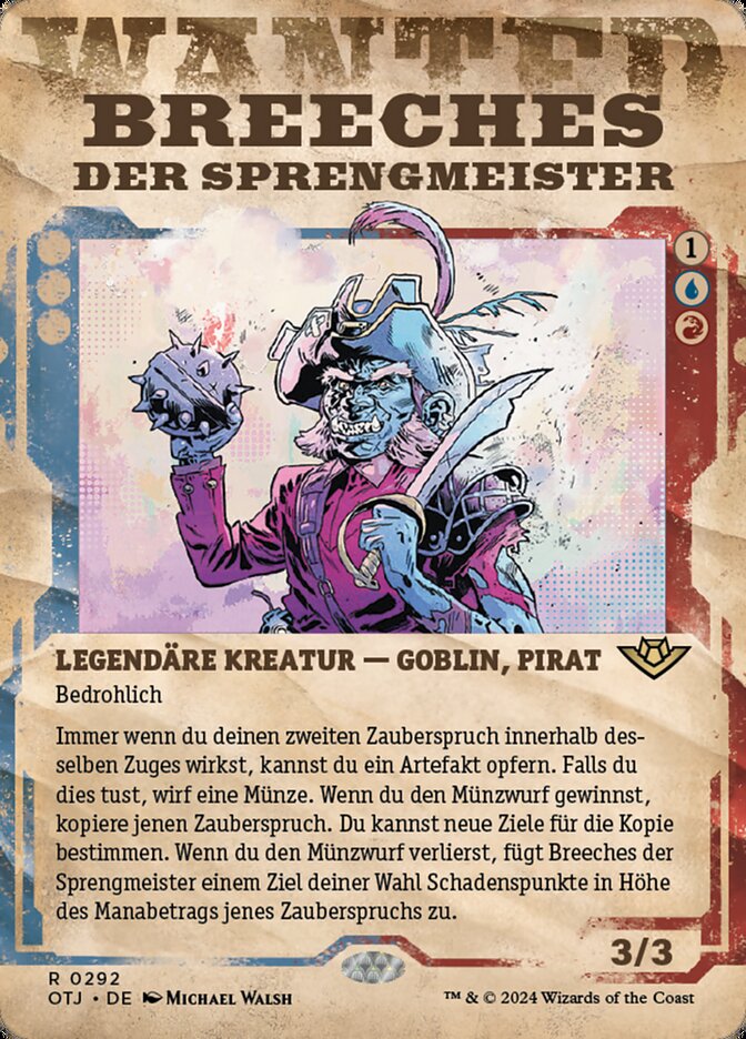 Breeches der Sprengmeister