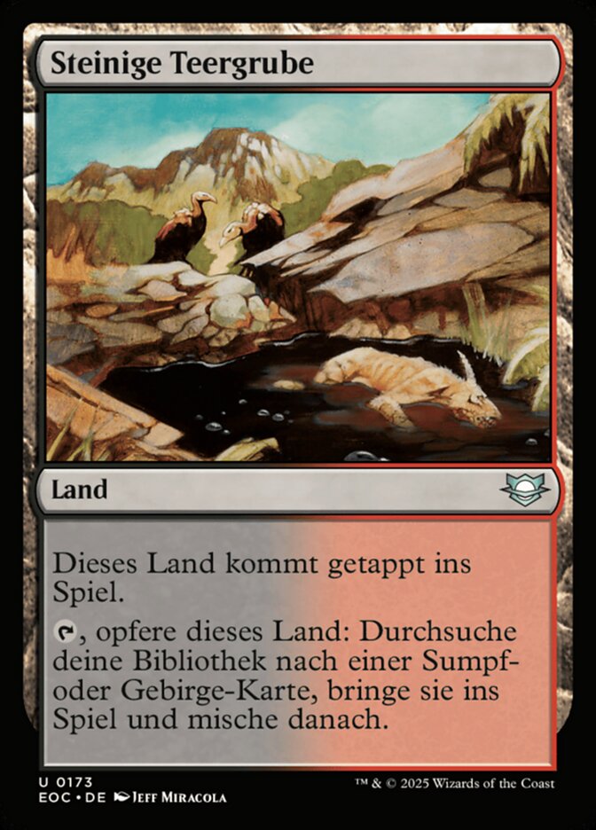 Steinige Teergrube