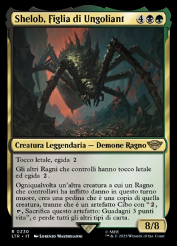 Shelob, Figlia di Ungoliant