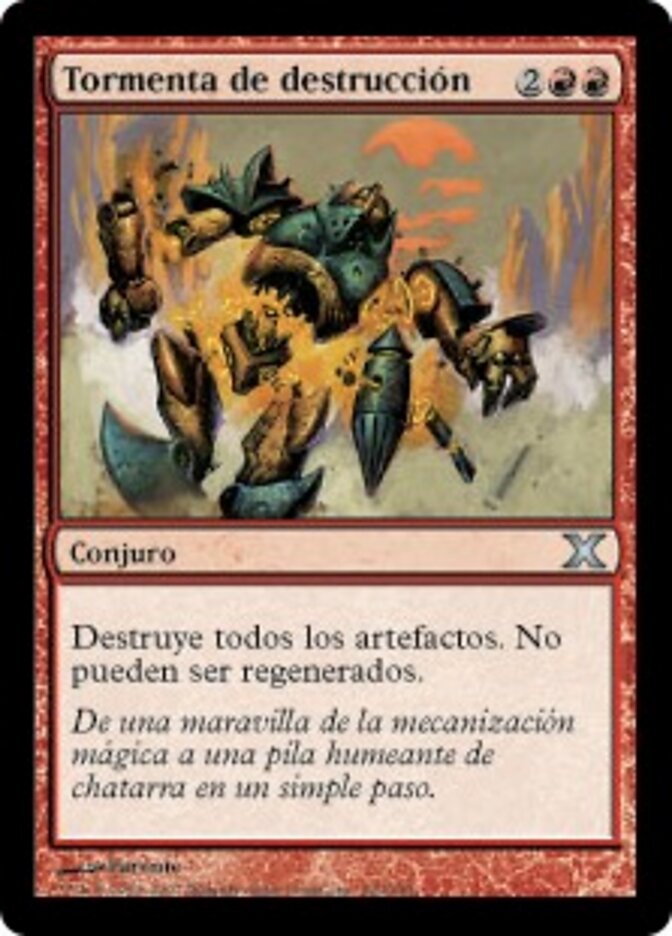Tormenta de destrucción