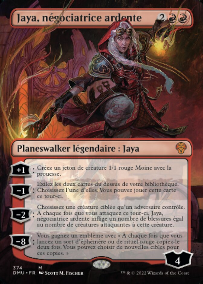 Jaya, négociatrice ardente