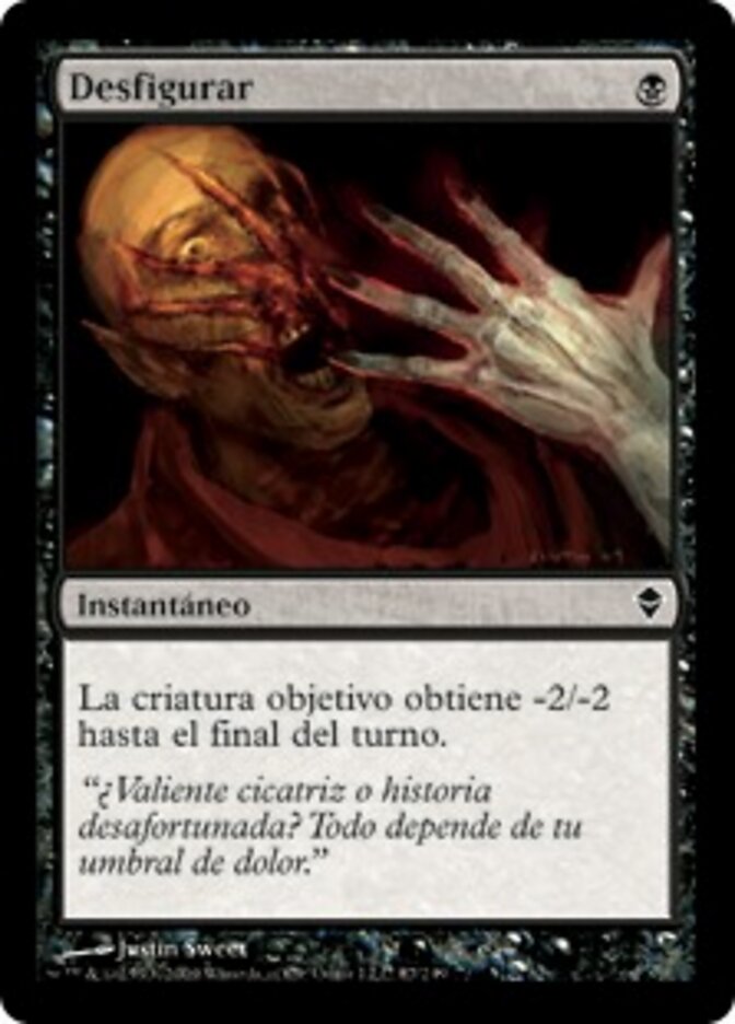 Desfigurar