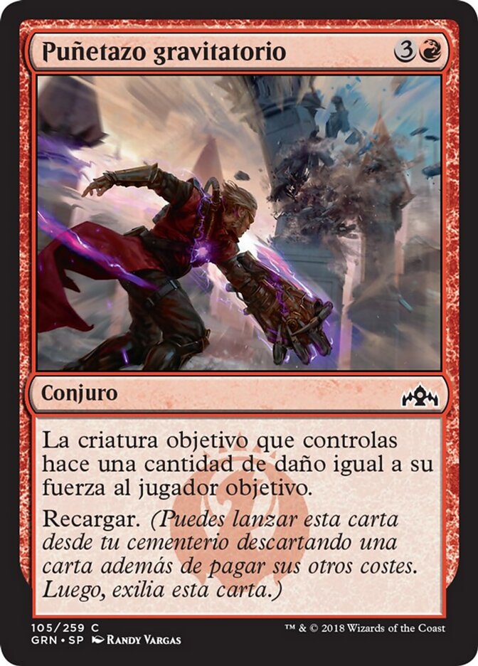 Puñetazo gravitatorio
