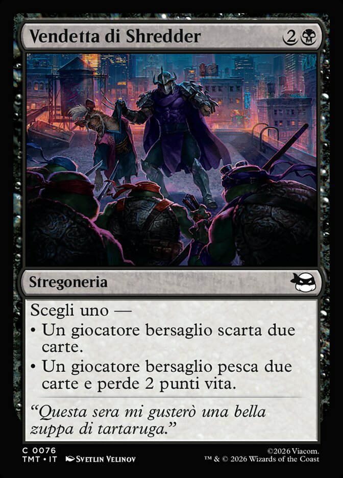 Vendetta di Shredder