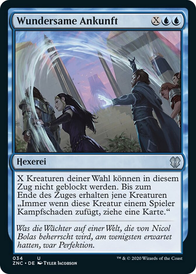 Wundersame Ankunft