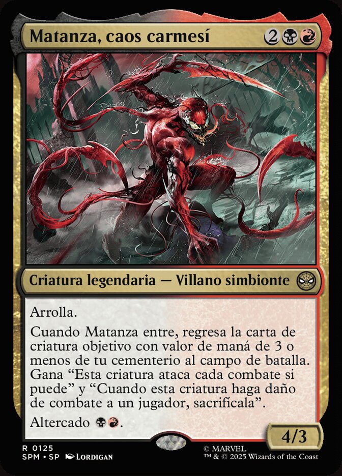Matanza, caos carmesí