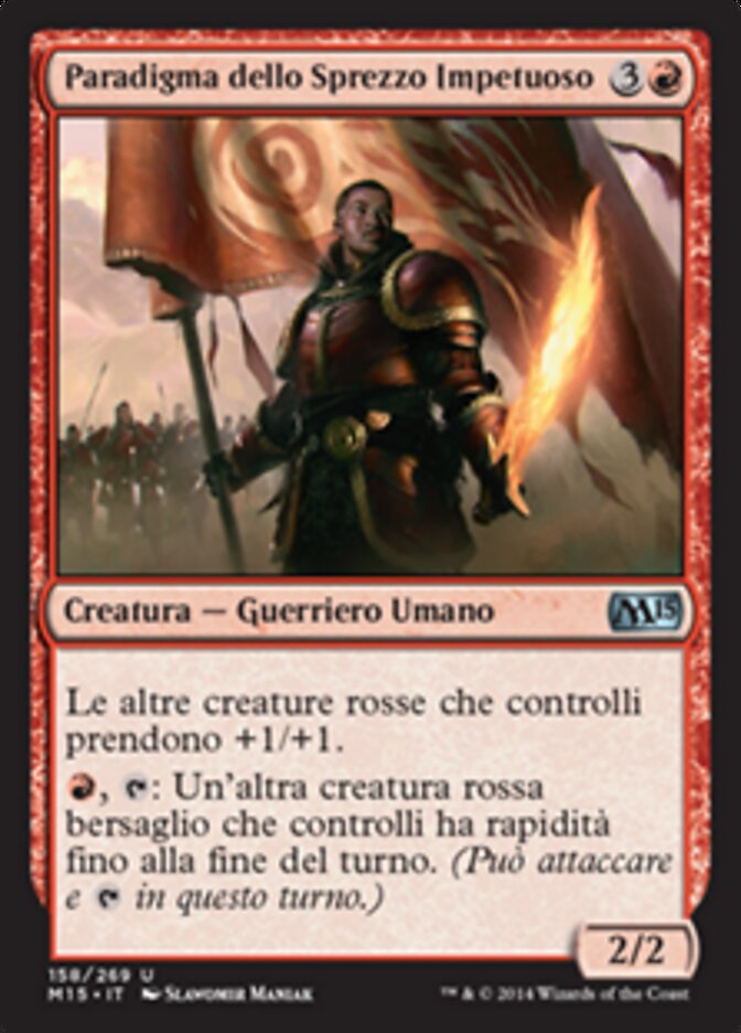 Paradigma dello Sprezzo Impetuoso