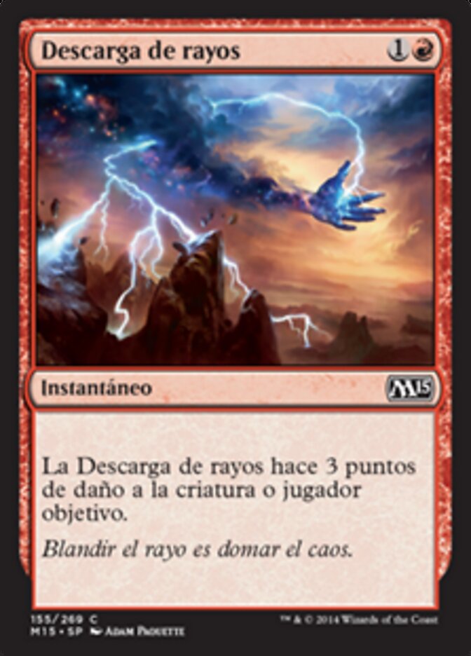 Descarga de rayos