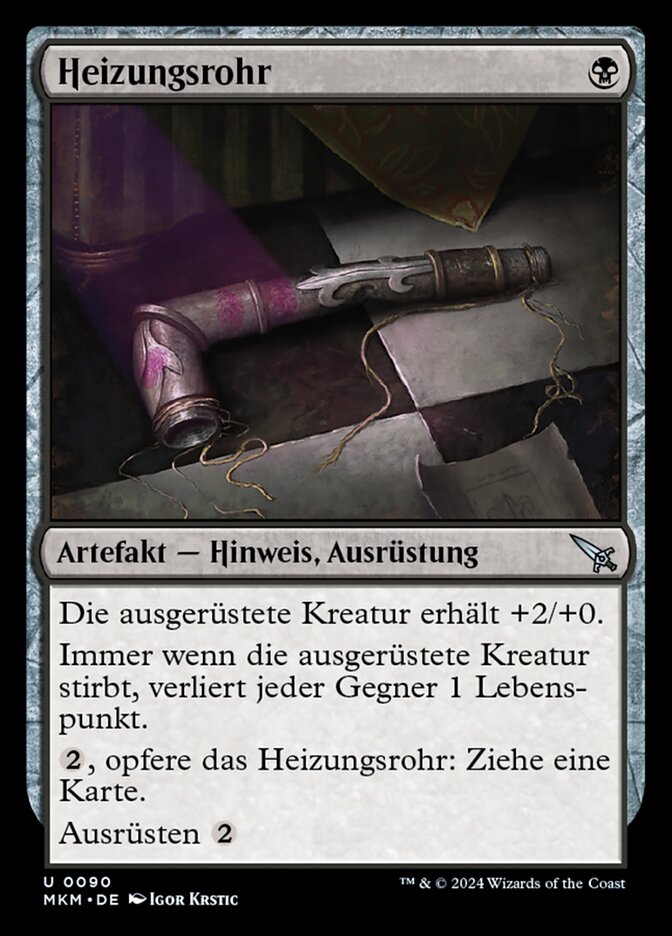 Heizungsrohr