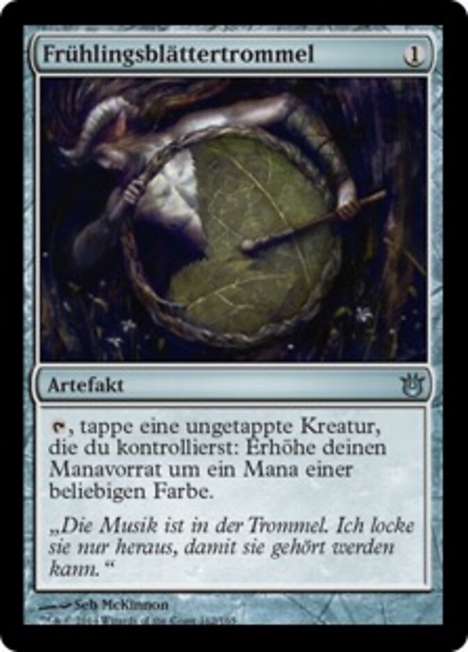 Frühlingsblättertrommel