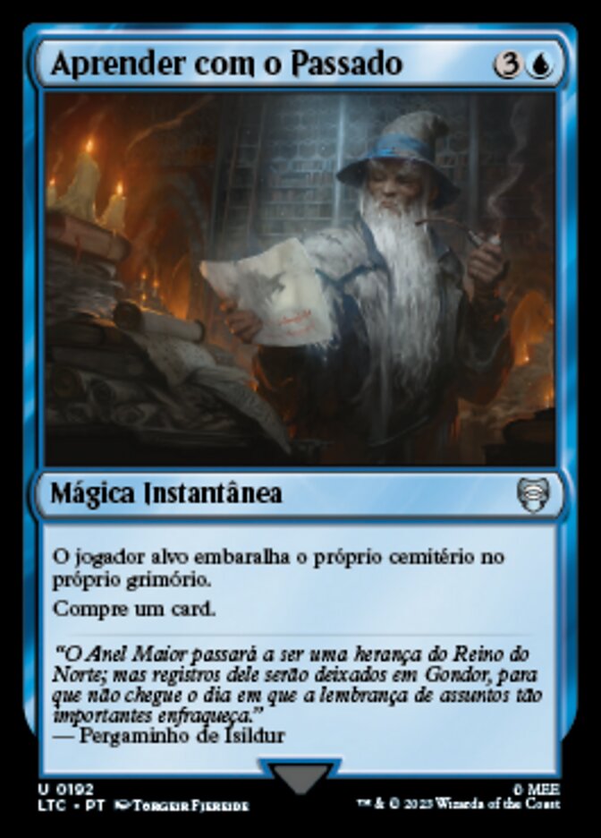 Aprender com o Passado