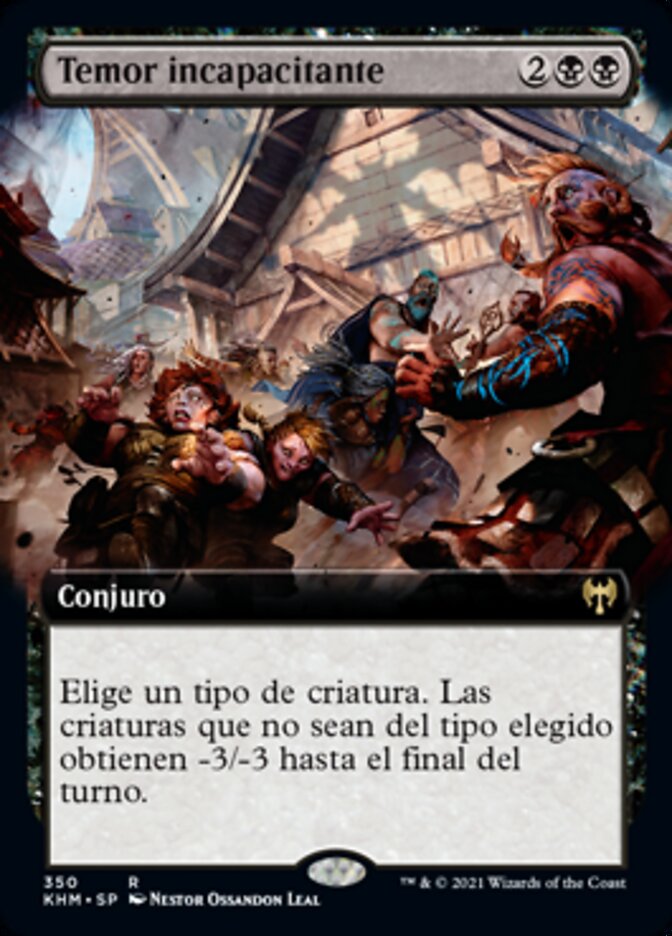 Temor incapacitante
