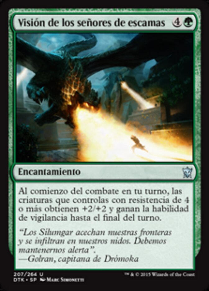 Visión de los señores de escamas