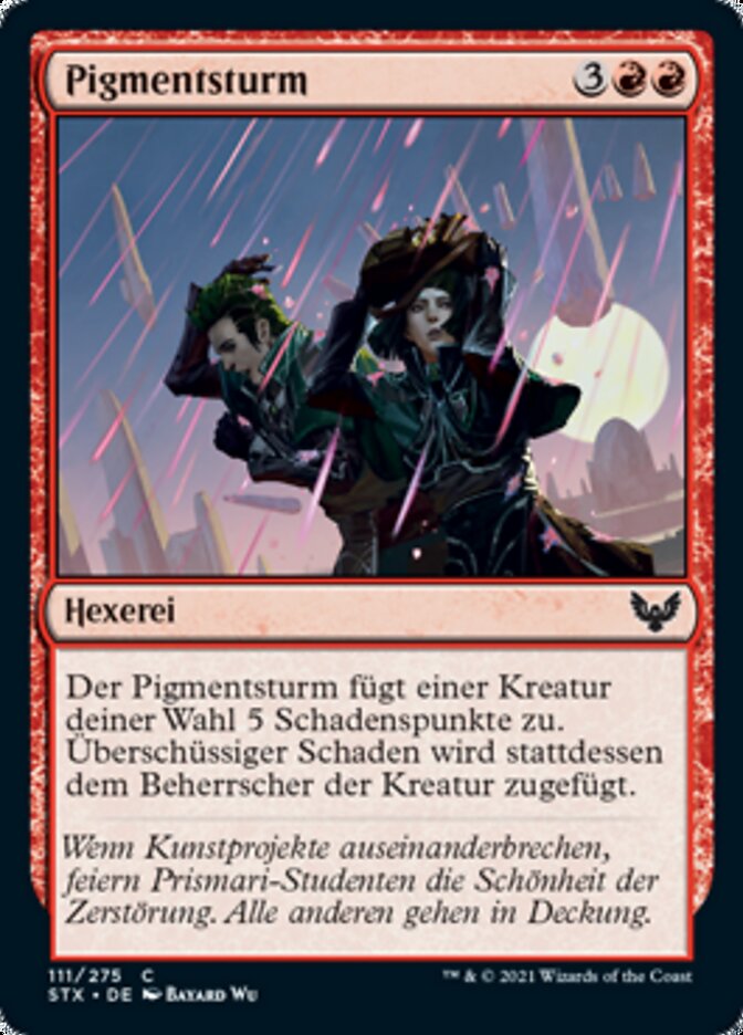 Pigmentsturm