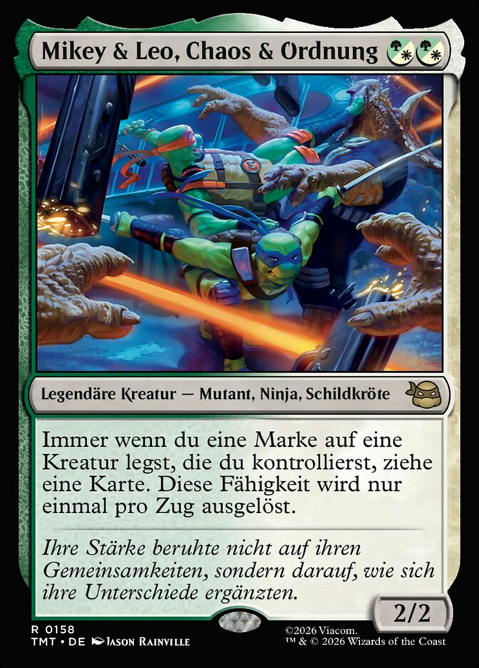 Mikey & Leo, Chaos & Ordnung