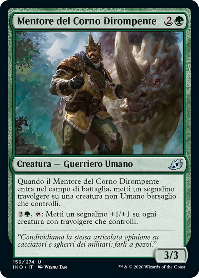 Mentore del Corno Dirompente