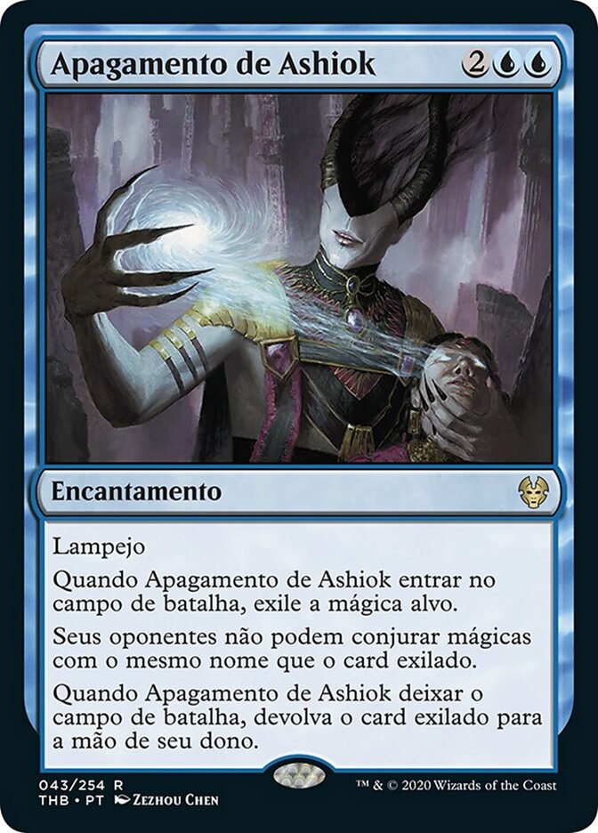 Apagamento de Ashiok