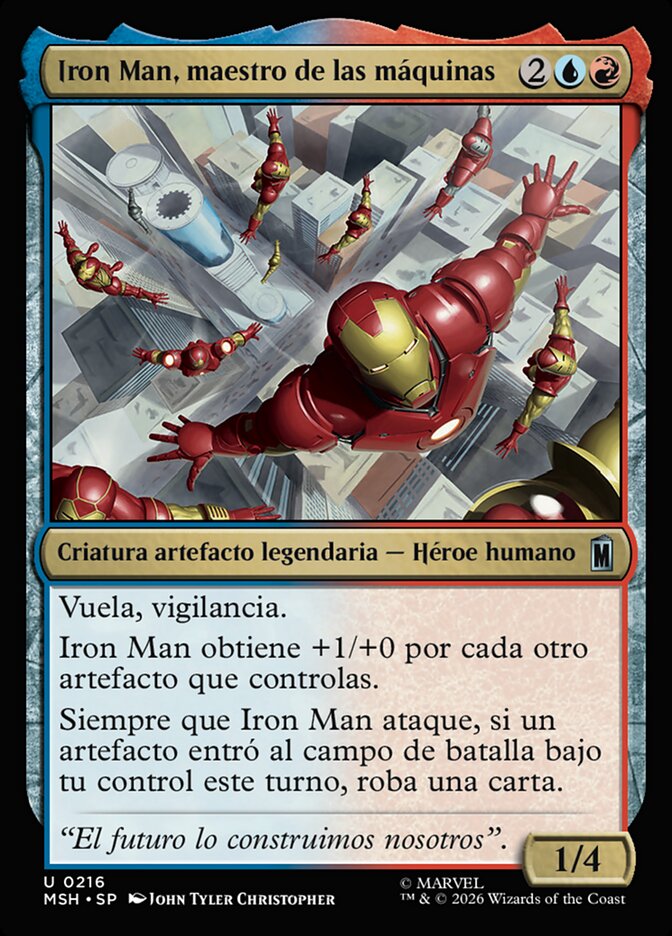 Iron Man, maestro de las máquinas