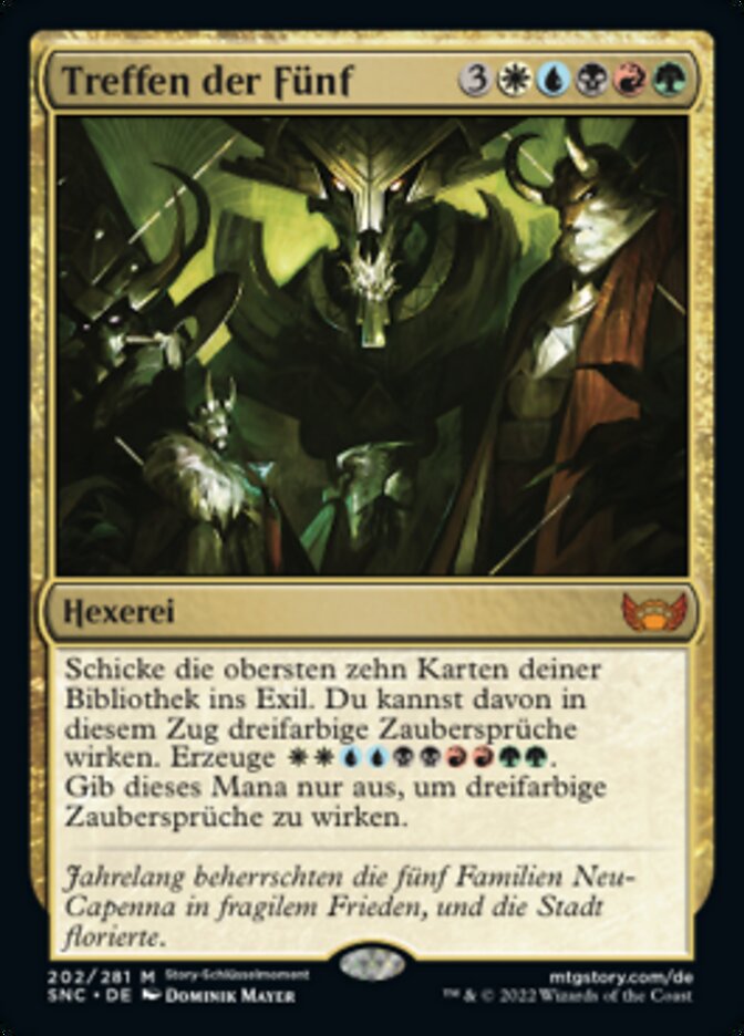 Treffen der Fünf