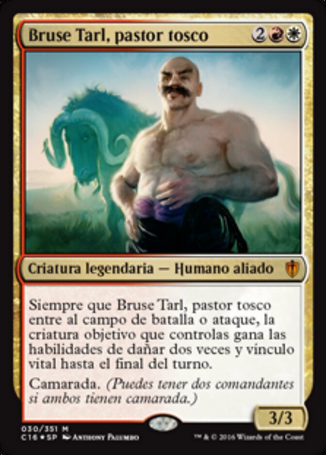Bruse Tarl, pastor tosco