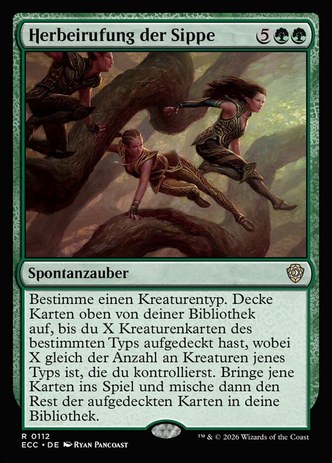 Herbeirufung der Sippe