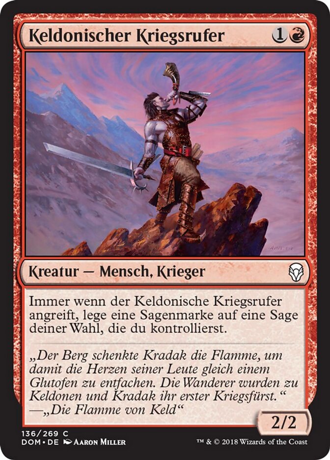 Keldonischer Kriegsrufer