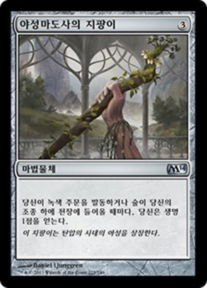 야성마도사의 지팡이