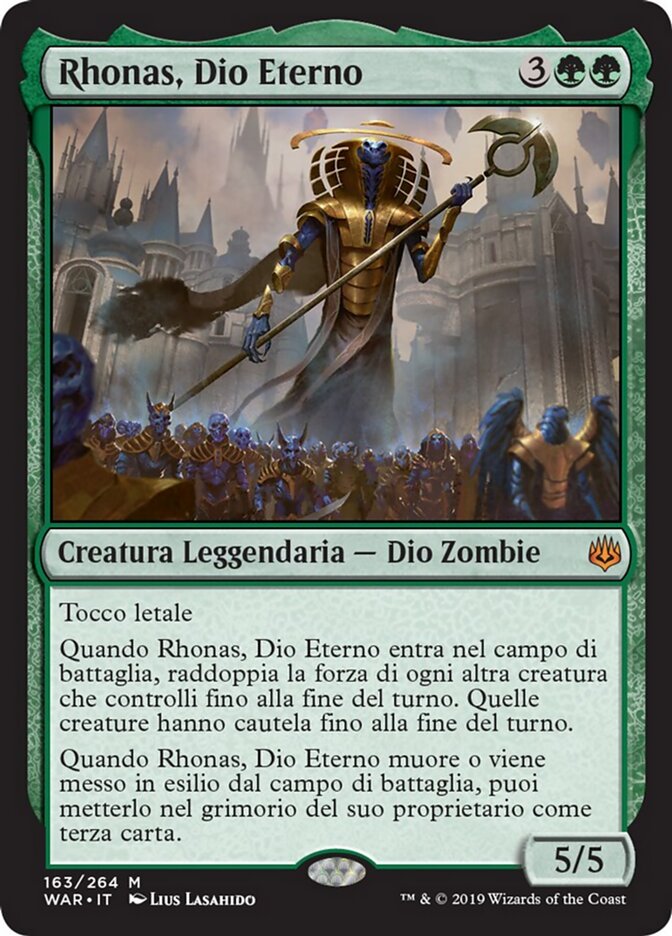 Rhonas, Dio Eterno