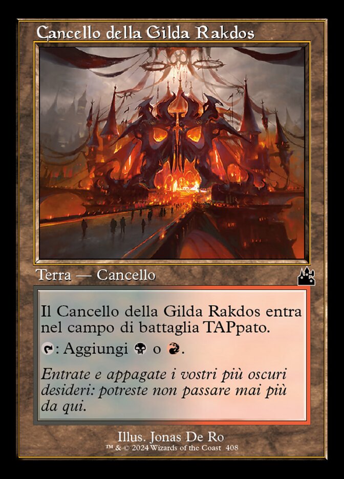 Cancello della Gilda Rakdos