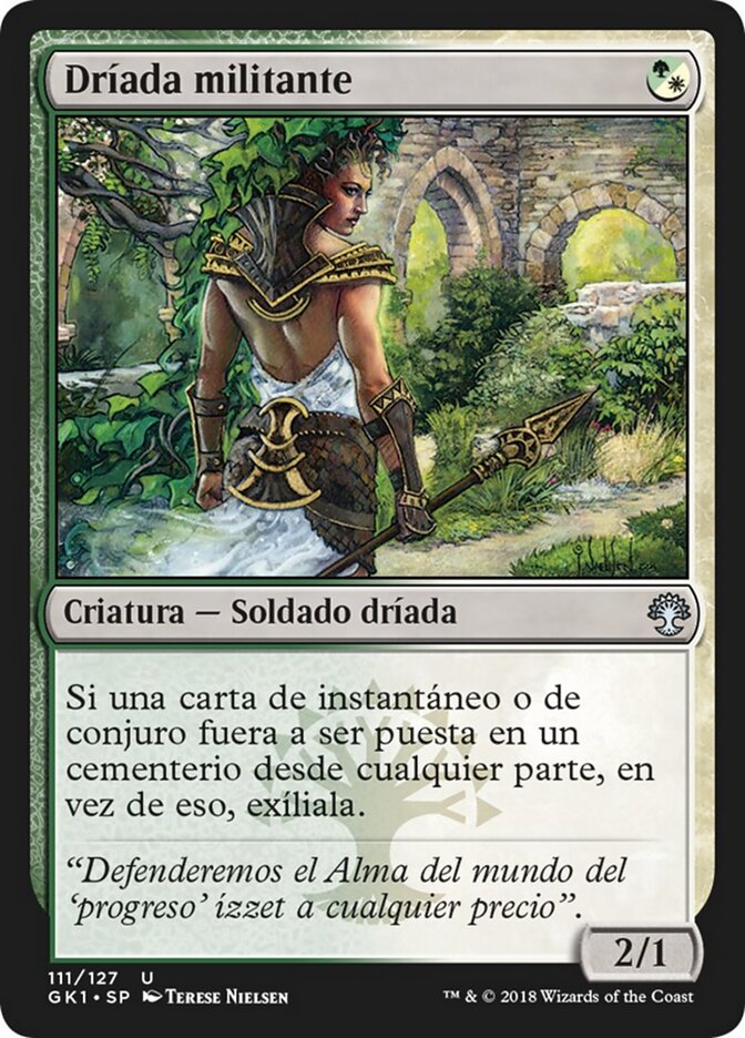Dríada militante