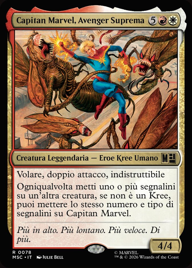 Capitan Marvel, Avenger Suprema