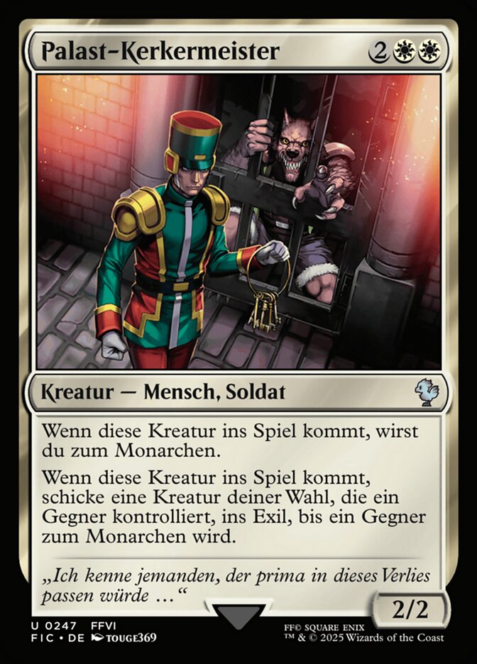 Palast-Kerkermeister