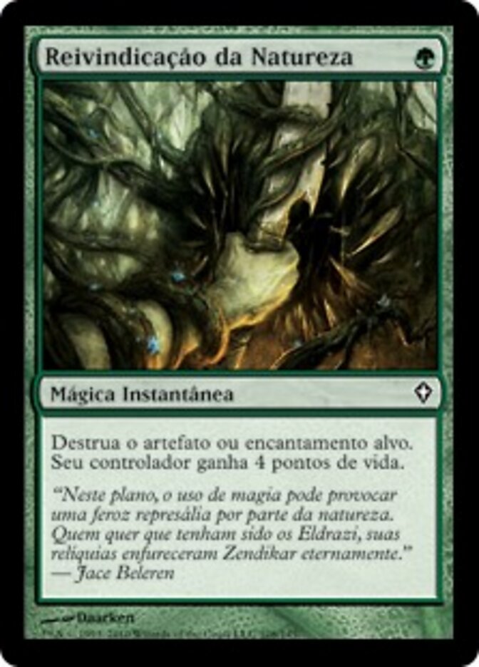 Reivindicação da Natureza