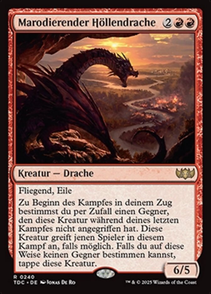 Marodierender Höllendrache