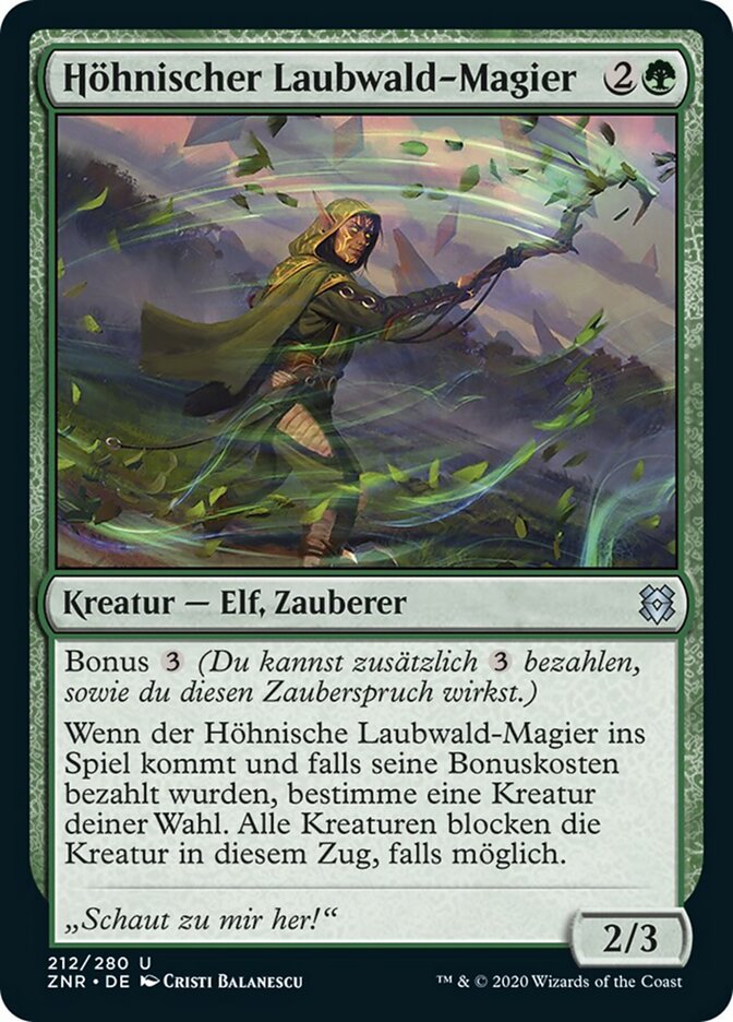 Höhnischer Laubwald-Magier