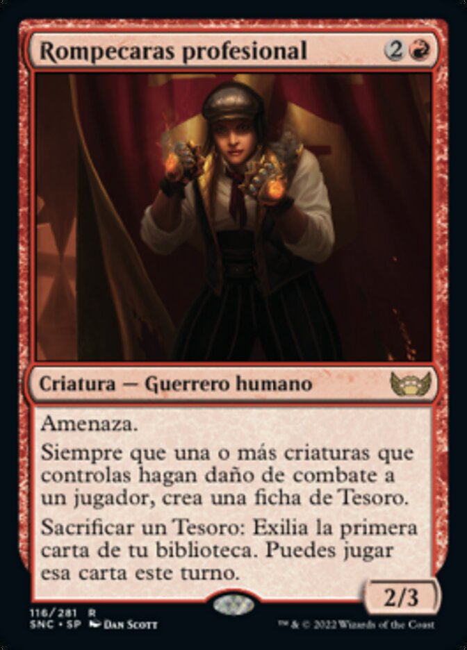 Rompecaras profesional